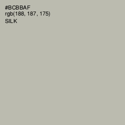 #BCBBAF - Silk Color Image