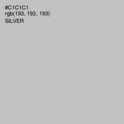 #C1C1C1 - Silver Color Image