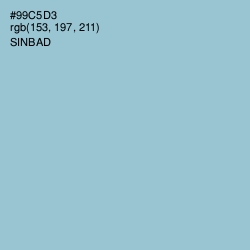 #99C5D3 - Sinbad Color Image