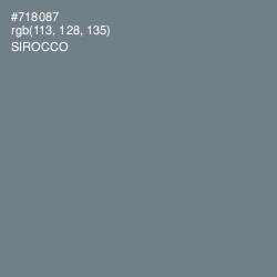 #718087 - Sirocco Color Image