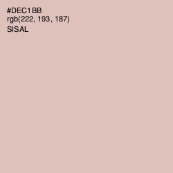 #DEC1BB - Sisal Color Image