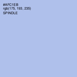 #AFC1EB - Spindle Color Image