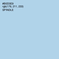 #B0D3E9 - Spindle Color Image