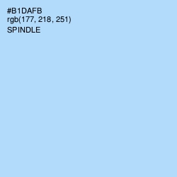 #B1DAFB - Spindle Color Image