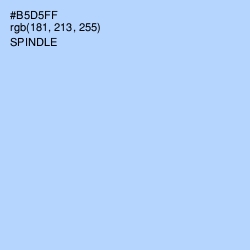 #B5D5FF - Spindle Color Image