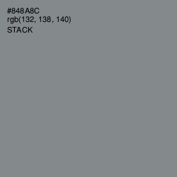#848A8C - Stack Color Image