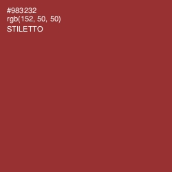 #983232 - Stiletto Color Image