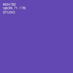 #6347B2 - Studio Color Image