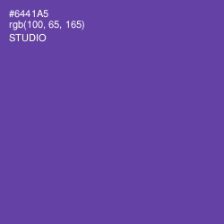 #6441A5 - Studio Color Image
