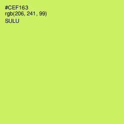 #CEF163 - Sulu Color Image