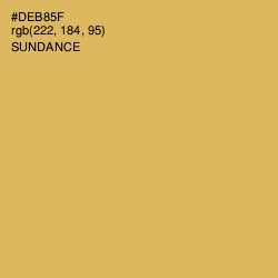 #DEB85F - Sundance Color Image