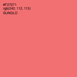 #F27071 - Sunglo Color Image