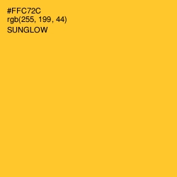 #FFC72C - Sunglow Color Image
