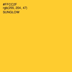 #FFCC2F - Sunglow Color Image