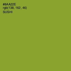 #8AA22E - Sushi Color Image