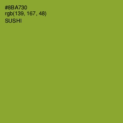 #8BA730 - Sushi Color Image