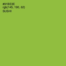 #91BE3E - Sushi Color Image