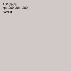 #D1C9C8 - Swirl Color Image