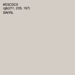 #D3CDC5 - Swirl Color Image