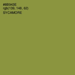 #8B943E - Sycamore Color Image