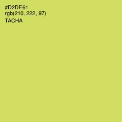 #D2DE61 - Tacha Color Image