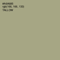 #A6A685 - Tallow Color Image