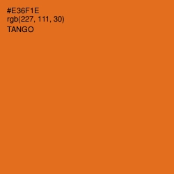 #E36F1E - Tango Color Image
