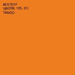 #EE7D1F - Tango Color Image