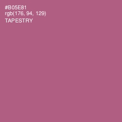 #B05E81 - Tapestry Color Image
