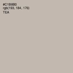 #C1B8B0 - Tea Color Image