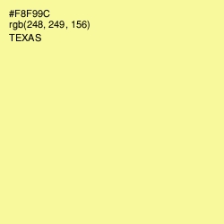 #F8F99C - Texas Color Image