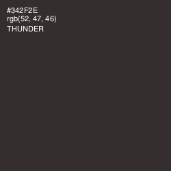 #342F2E - Thunder Color Image