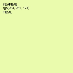 #EAFBAE - Tidal Color Image