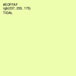 #EDFFAF - Tidal Color Image