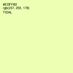 #EDFFB2 - Tidal Color Image