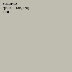 #BFBDB0 - Tide Color Image