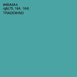 #4BA4A4 - Tradewind Color Image