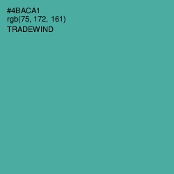 #4BACA1 - Tradewind Color Image