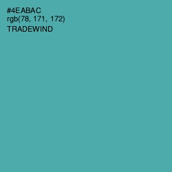 #4EABAC - Tradewind Color Image
