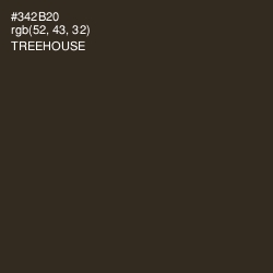 #342B20 - Treehouse Color Image