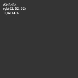 #343434 - Tuatara Color Image