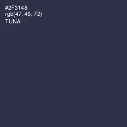 #2F3148 - Tuna Color Image