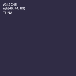 #312C45 - Tuna Color Image