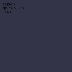 #333447 - Tuna Color Image