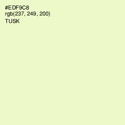 #EDF9C8 - Tusk Color Image
