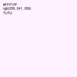#FFF1FF - Tutu Color Image