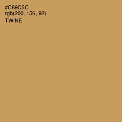 #C89C5C - Twine Color Image