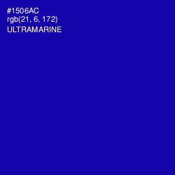 #1506AC - Ultramarine Color Image
