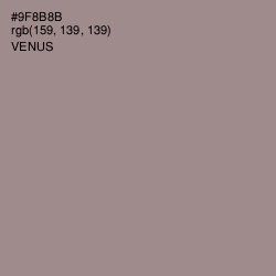 #9F8B8B - Venus Color Image