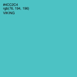 #4CC2C4 - Viking Color Image